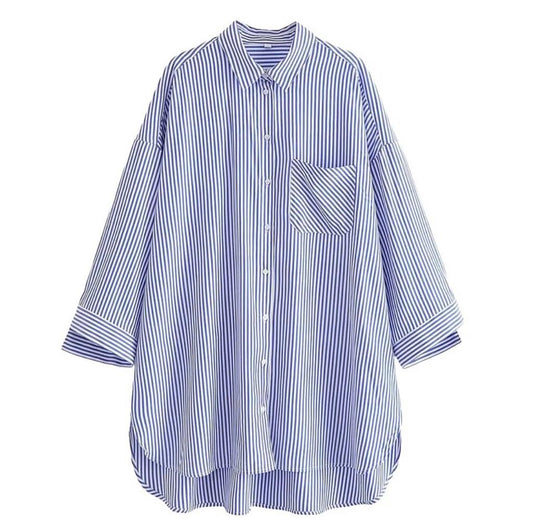 Camisa Rayas Oversize